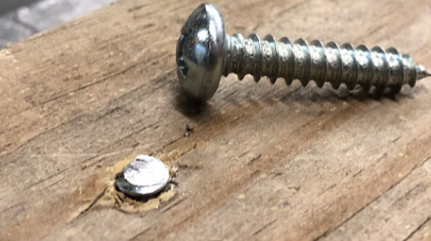 Screw With No Head